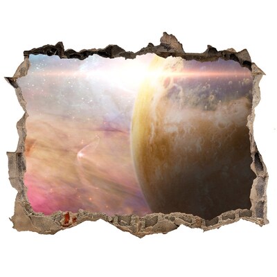 Autocolant autoadeziv gaură Aventură spațială