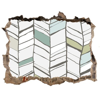 Fototapet un zid spart cu priveliște Interior în stil scandinav