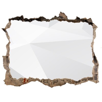 Autocolant autoadeziv gaură Zid spart cu reflexie a luminii