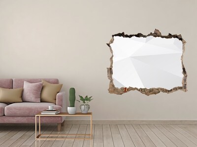 Autocolant autoadeziv gaură Zid spart cu reflexie a luminii