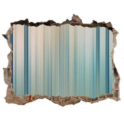 Autocolant un zid spart cu priveliște Iluzia spațiului deschis