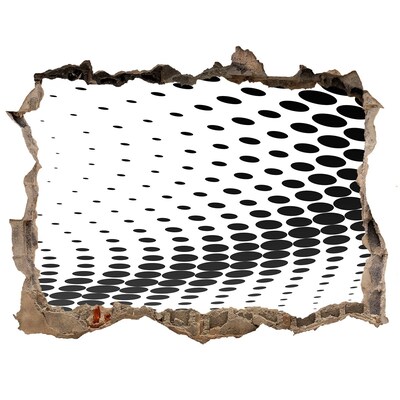 Autocolant gaură 3D Spațiul virtual în gaură