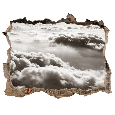 Autocolant 3D gaura cu priveliște Vedere a norilor