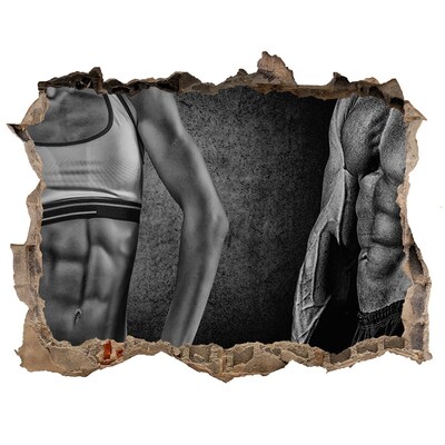 Autocolant gaură 3D Forță și determinare