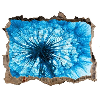 Autocolant un zid spart cu priveliște Lumea subacvatică în tonuri de albastru