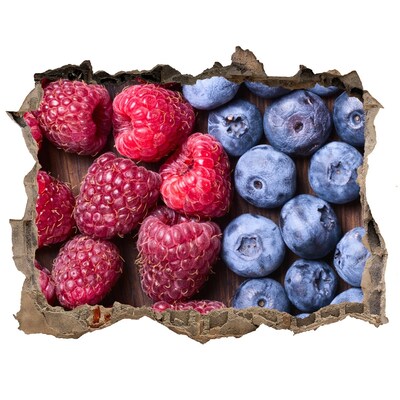 Samoprzylepna naklejka beton Gaură fructată în perete