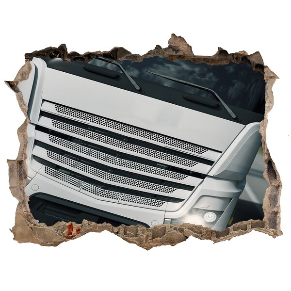 Fototapeta dziura na ścianę zid distrus de un camion