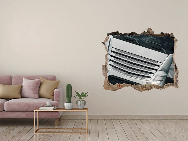 Fototapeta dziura na ścianę zid distrus de un camion