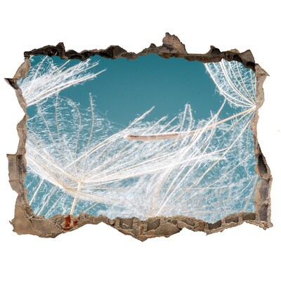 Samoprzylepna dziura naklejka Vise cu flori în spatele peretelui