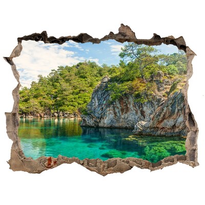 naklejka fototapeta 3D widok Golful Paradisului