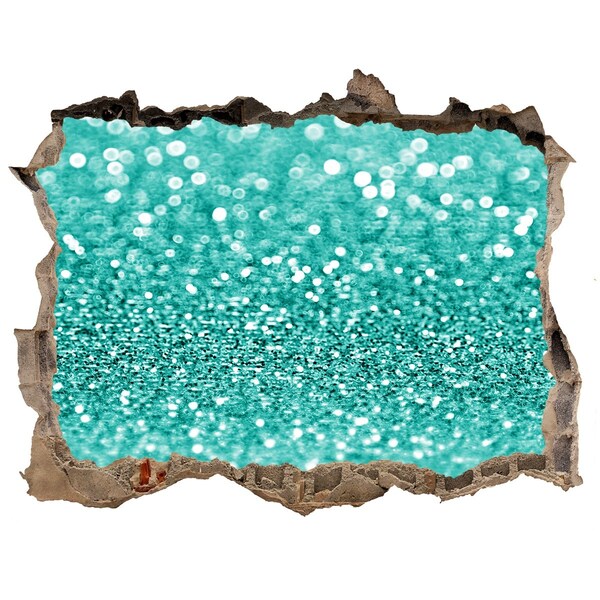 Fototapet un zid spart cu priveliște Apă minerală într-o gaură din perete