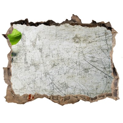 Autocolant un zid spart cu priveliște Un zid dărâmat cu vedere spre cer