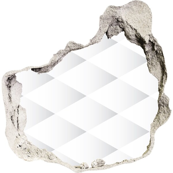 Autocolant un zid spart cu priveliște Spațiu virtual în perete