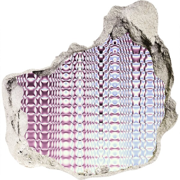 Autocolant gaură 3D Reflexie în gaură