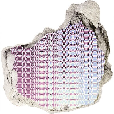 Autocolant gaură 3D Reflexie în gaură