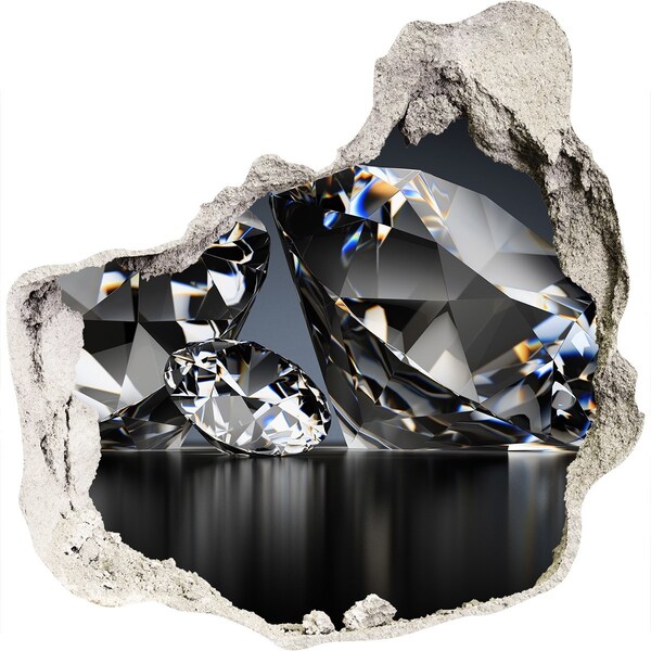 Autocolant 3D gaura cu priveliște Peștera Diamantului