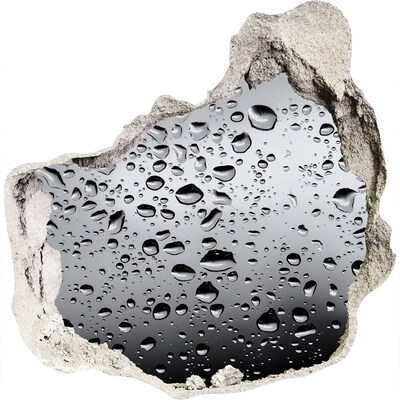 Fototapet 3D gaură în perete Reflexie în apă