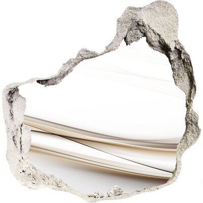 Autocolant 3D gaura cu priveliște Iluzia spațiului deschis