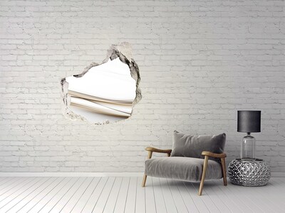 Autocolant 3D gaura cu priveliște Iluzia spațiului deschis