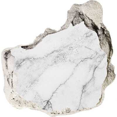 Autocolant gaură 3D Piatră de marmură