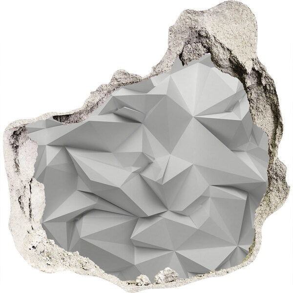 Autocolant de perete gaură 3D Gaură modernă în perete