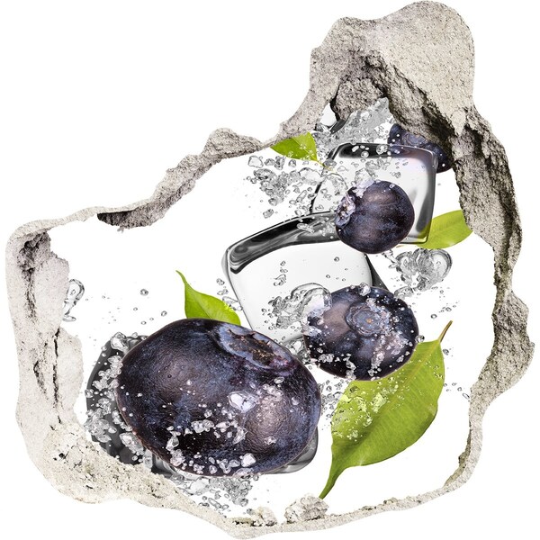 Autocolant autoadeziv gaură Cascadă de gheață fructată