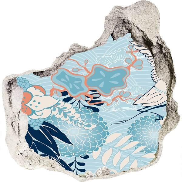 Autocolant autoadeziv gaură Lumea subacvatică a coralilor