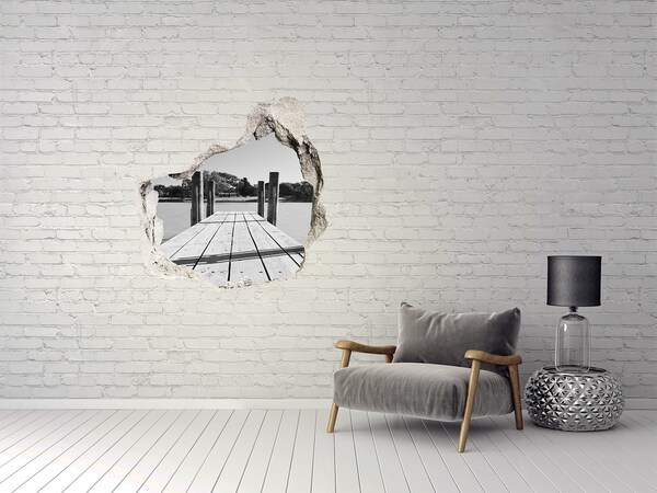 Autocolant autoadeziv gaură Dig pe lac