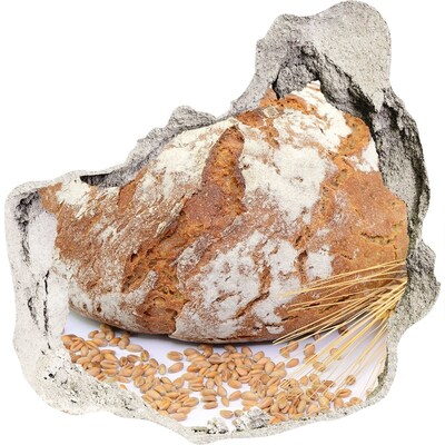 Autocolant autoadeziv gaură Pâine cu semințe de gaură în perete