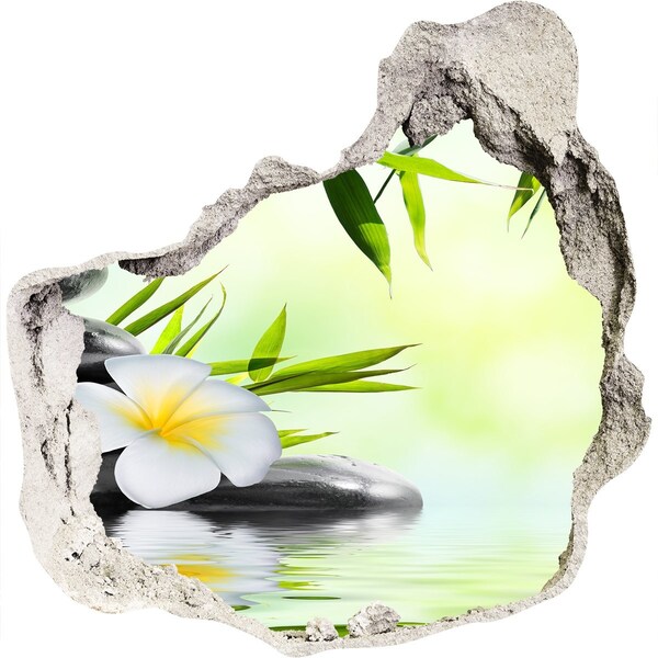 Autocolant un zid spart cu priveliște O oază de liniște în natură