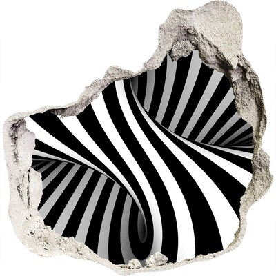 Autocolant gaură 3D Iluzie optică în perete