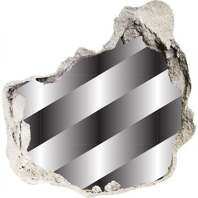 Fototapet un zid spart cu priveliște Iluzia Zidului Spărt