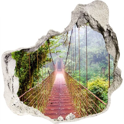 Autocolant autoadeziv gaură Bridge în tropice