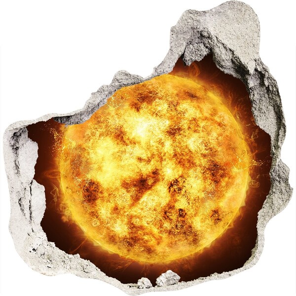 Autocolant autoadeziv gaură Explozie solară