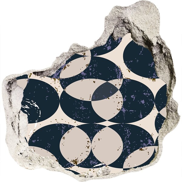 Fototapet 3D gaură în perete Design modern cu gaură în perete