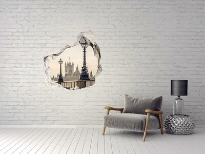Autocolant autoadeziv gaură Vedere a Londrei