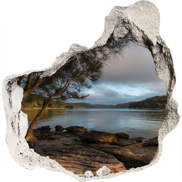 Autocolant autoadeziv gaură Pace lângă apă