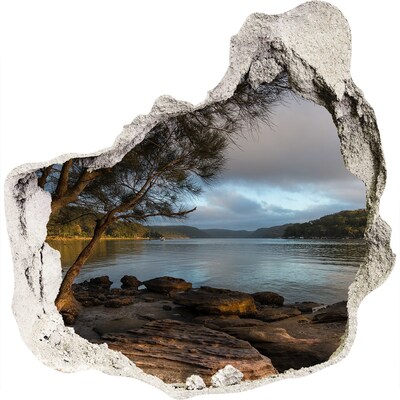 Autocolant autoadeziv gaură Pace lângă apă