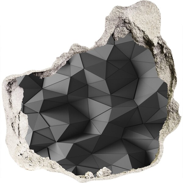 Fototapet 3D gaură în perete Gaură modernă în perete