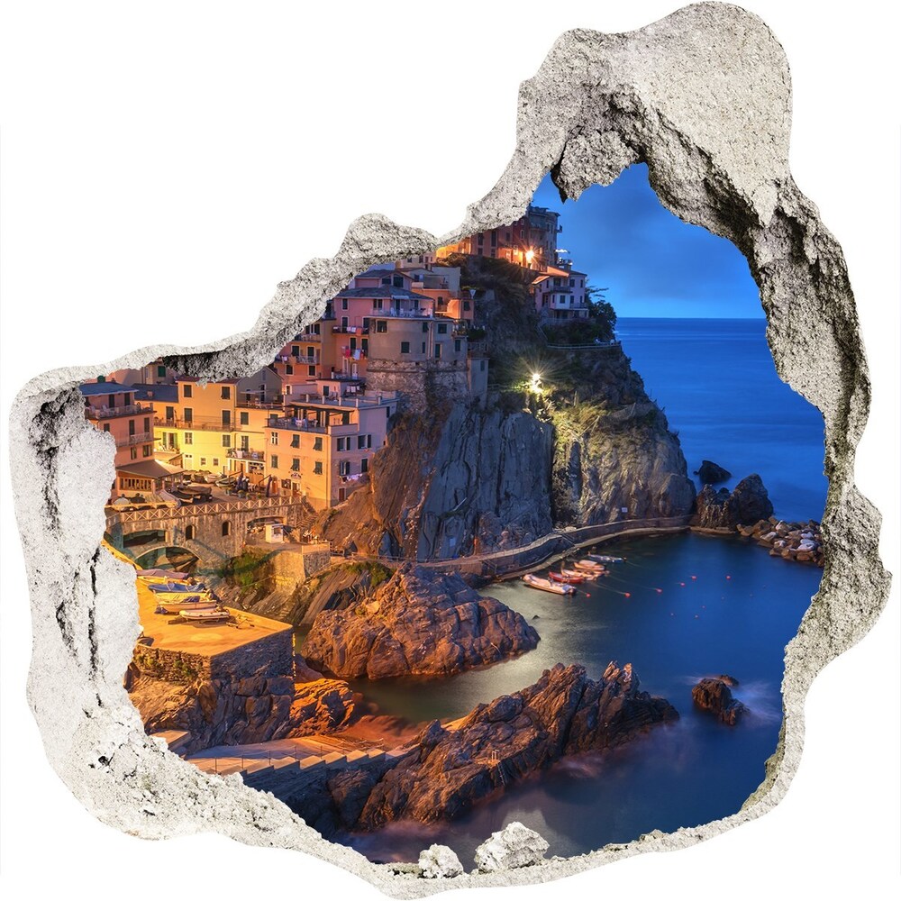 Autocolant gaură 3D Manarola Italia
