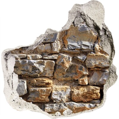 Autocolant autoadeziv gaură perete de piatra