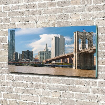 Tablou pe acril Podul în New York City