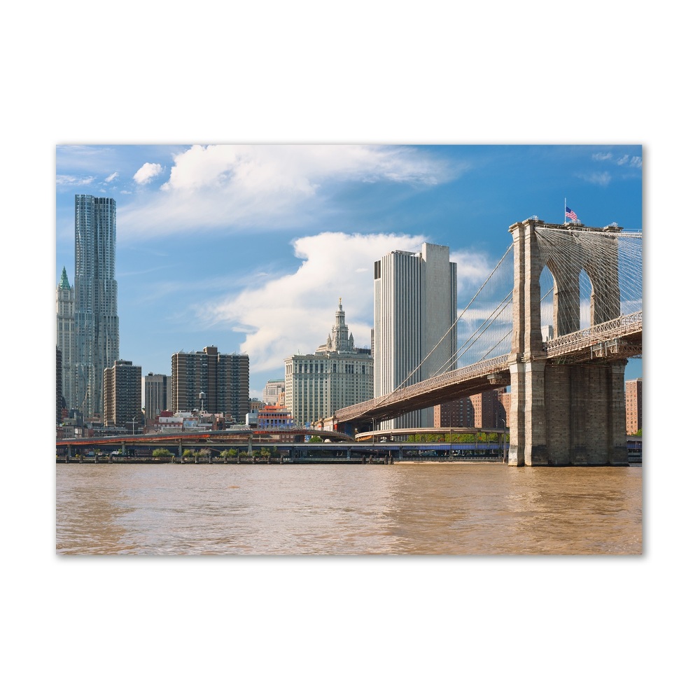 Tablou pe acril Podul în New York City