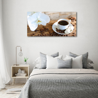 Pictura pe sticlă acrilică Magnolie