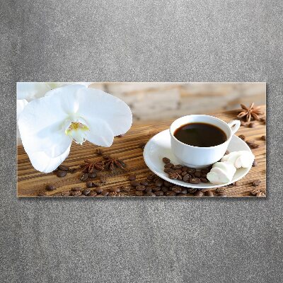 Pictura pe sticlă acrilică Magnolie