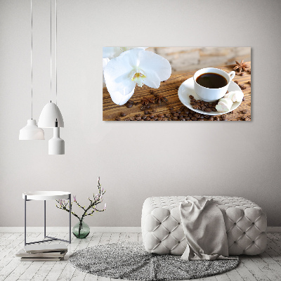 Pictura pe sticlă acrilică Magnolie