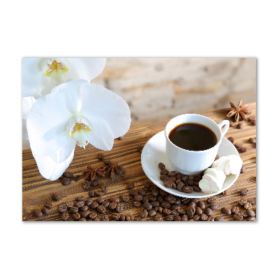 Pictura pe sticlă acrilică Magnolie