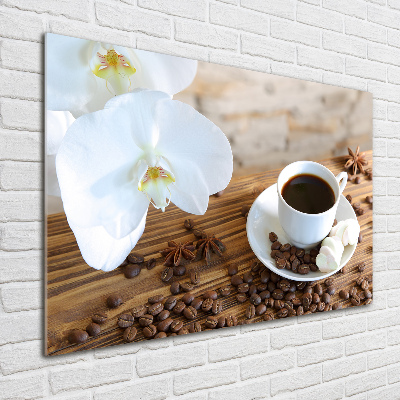 Pictura pe sticlă acrilică Magnolie