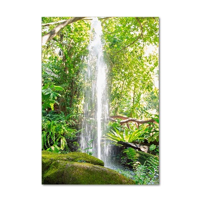 Tablou acrilic Cascada din junglă