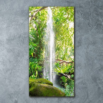 Tablou acrilic Cascada din junglă